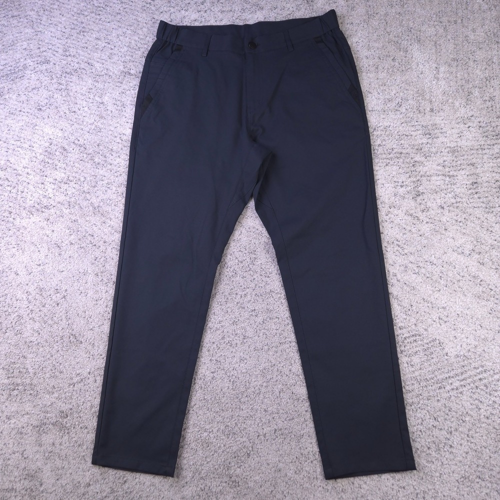 Jack Archer Pants Mens 32x28 Jetsetter Slim Fit Space Black Stretch Trouser